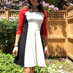 Multicolor casual dress